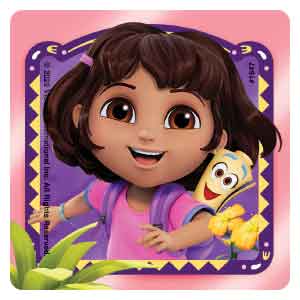 Dora Fiesta Foil Stickers